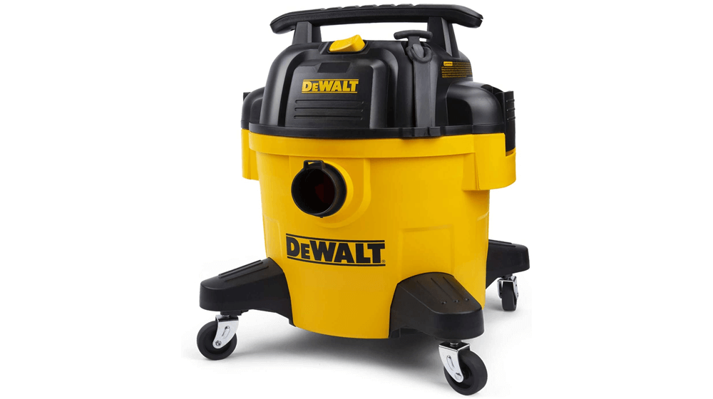 DeWALT DXV06P 6 galões Poly Wet, Dry Vac, amarelo