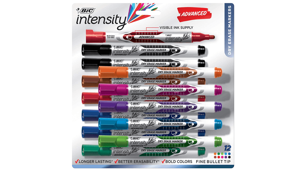 Marcador de borrado en seco avanzado BIC Intensity