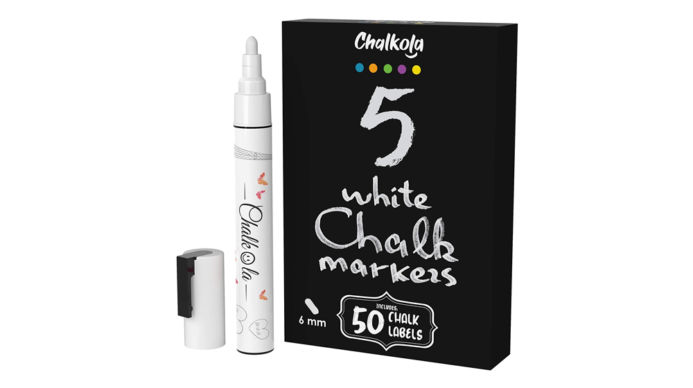 Chalkola White Kreidemarker für Tafel