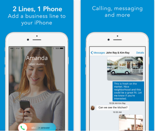 25 de aplicații pentru al doilea număr de telefon pentru Android și iPhone pentru apeluri numai pentru afaceri - Line2
