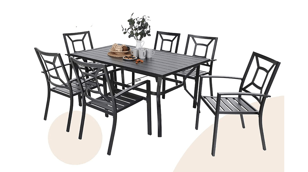 MFSTUDIO-7-Piece-Metal-Terrassen-Ess-Sets-Outdoor-Club-Bistro-Bar-Sets-mit-1,57-Zoll-Schirmloch.png