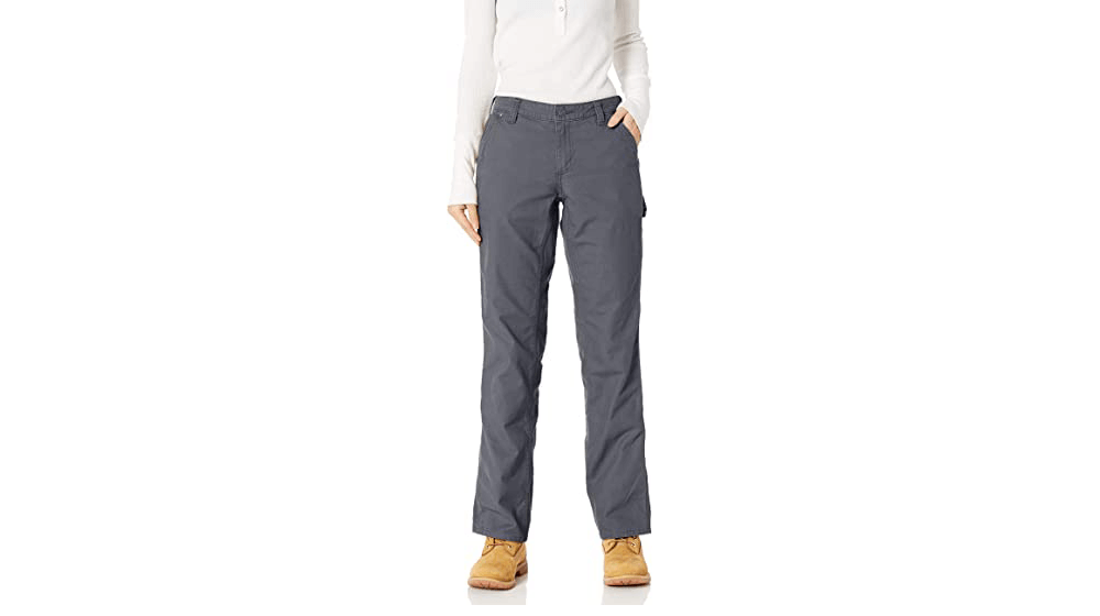 Carhartt Rugged Flex Loose Fit Pantalon de travail en toile pour femme