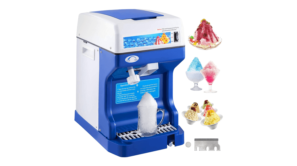 Triturador de gelo raspado elétrico VEVOR 110V