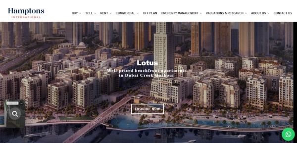 Hamptons International - firmy z branży nieruchomości w Dubaju