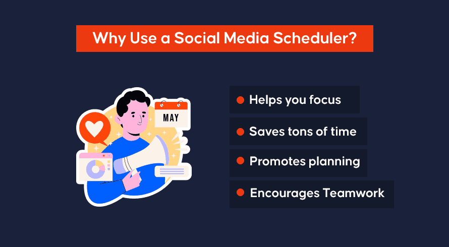 ทำไมต้องใช้ Social Media Scheduler?