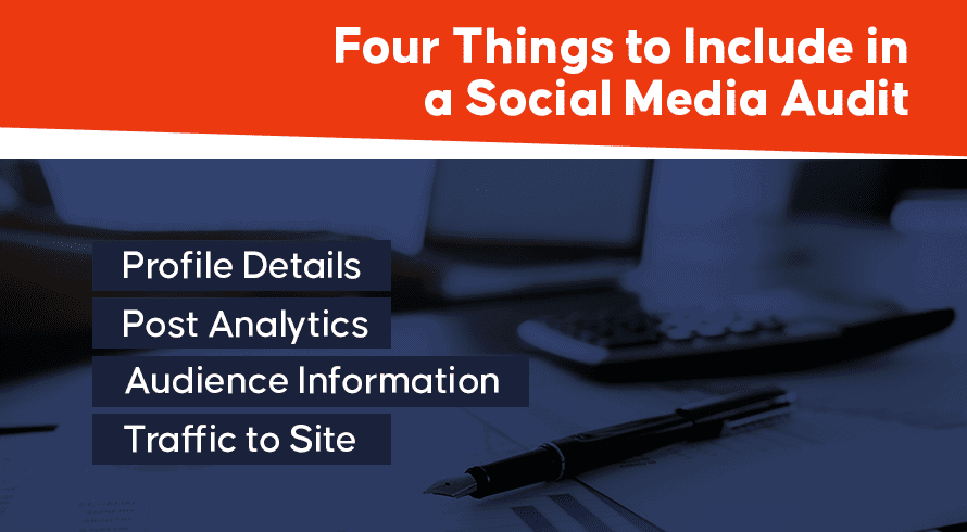 Coisas para incluir em uma auditoria de mídia social