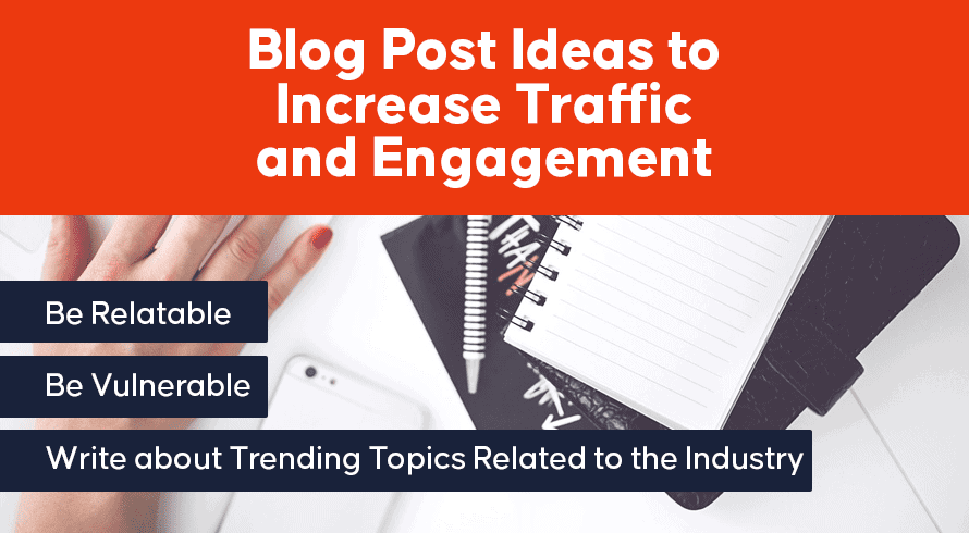 Idee per post sul blog per aumentare il traffico e il coinvolgimento