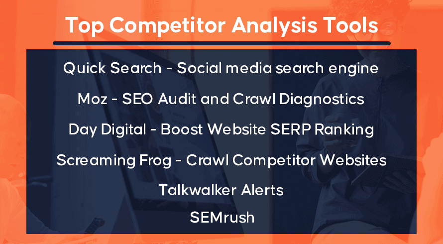 Principais ferramentas de análise de concorrentes