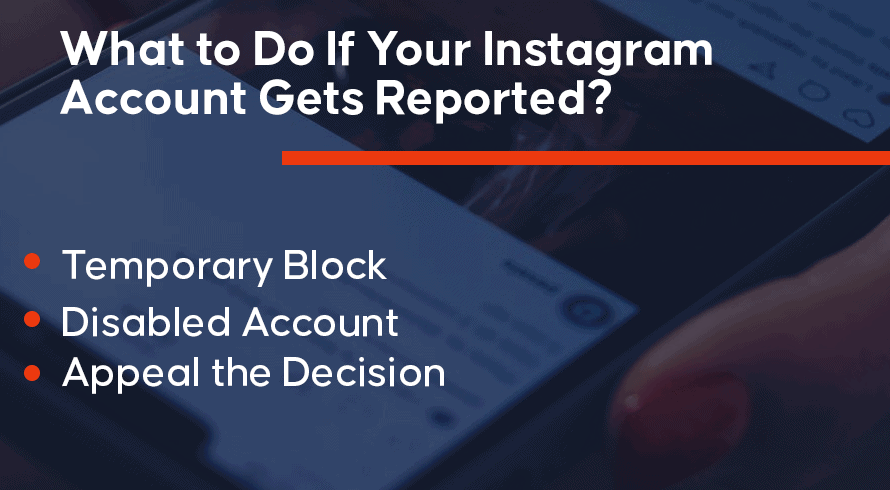 ماذا تفعل إذا تم الإبلاغ عن حساب Instagram الخاص بك
