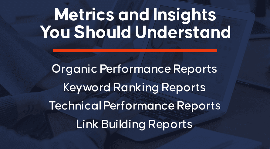 Métricas de un informe SEO