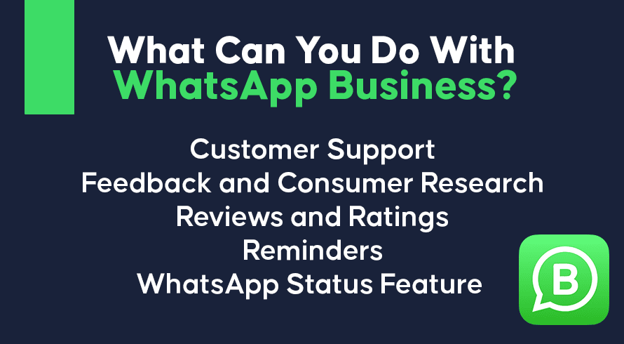 WhatsApp Businessで何ができますか？