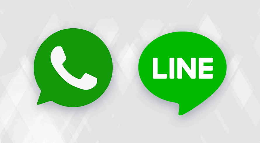 Whatsapp și LINE