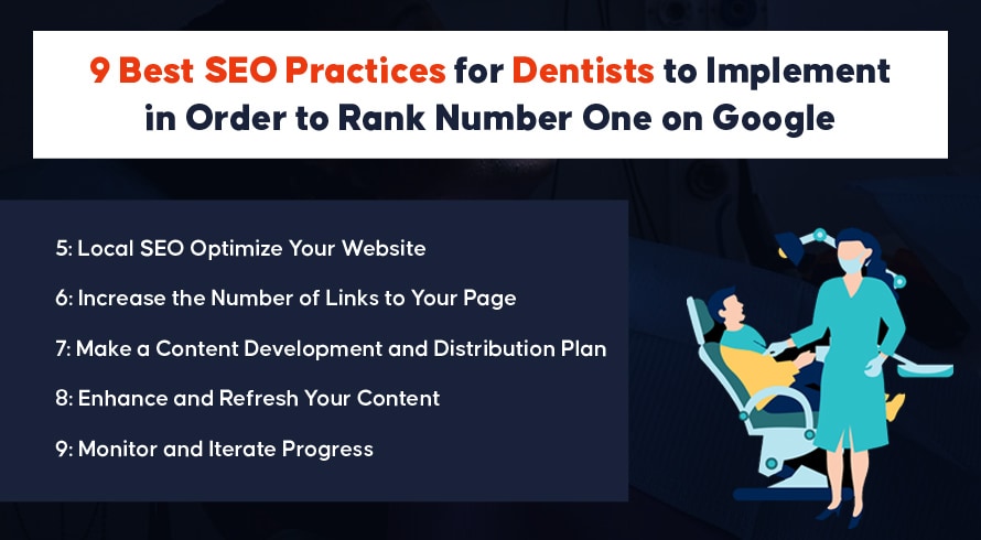 Práticas de SEO para dentistas implementarem para classificar o número um no Google