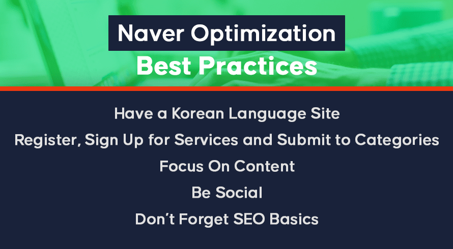 Optimización de Naver: mejores prácticas