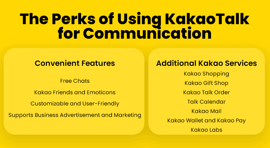 As vantagens de usar o KakaoTalk para comunicação