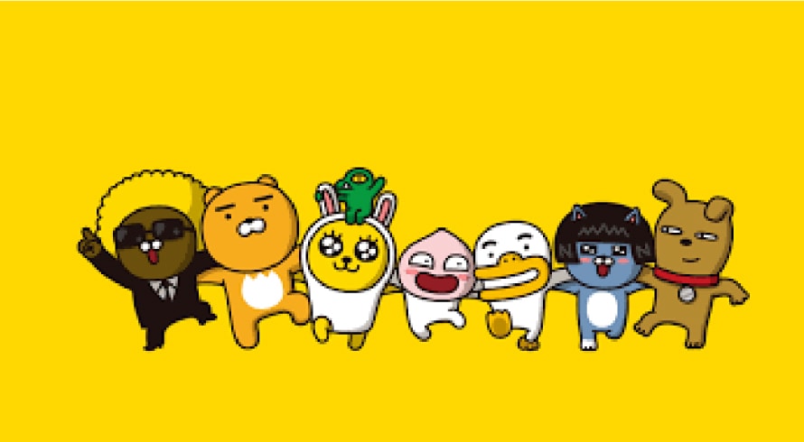 Kakao Friends Oyuncuları