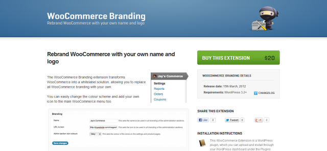 WooCommerce Branding