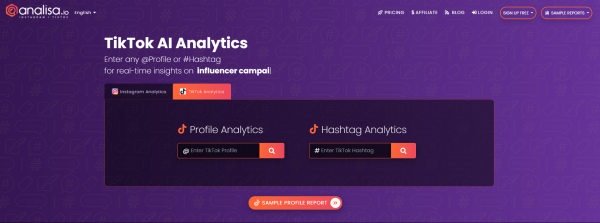 Analisa — najpopularniejsze narzędzie analityczne TikTok